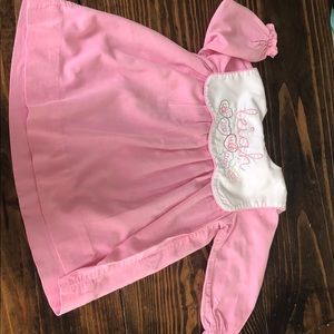 Adorable Valentine’s theme dress.